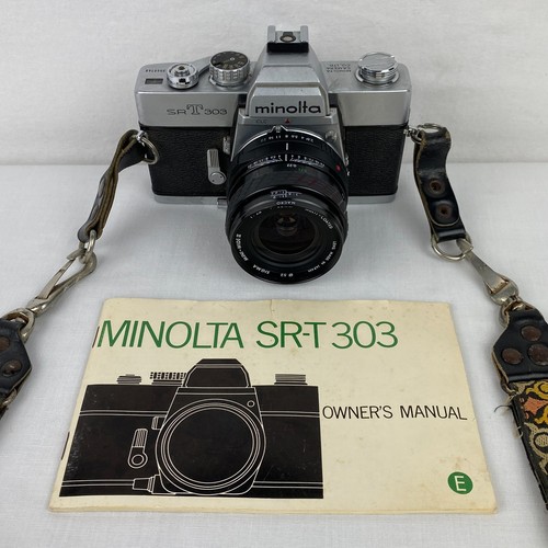 Fotocamera minolta srt - srt, +