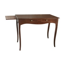 SCRITTOIO SMONTABILE, 101X52X80 H, IN LEGNO COLORE NOCE ARTE POVERA 