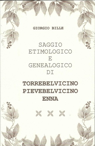 Saggio etimologico - , e