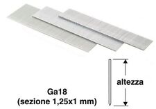 1500 SPILLI (CHIODI SENZA TESTA) ALTEZZA 14 mm - VALEX 1455630 PER CHIODATRICE
