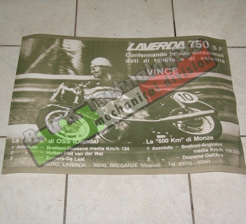 Poster manifesto laverda - manifesto,