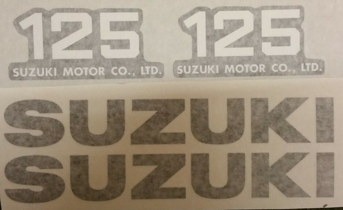 Kit decalcomanie suzuki ts125b - decalcomanie,