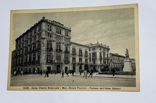 Cartolina bari corso vittorio - bari,