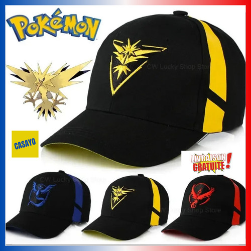 Casquette baseball pokemon - casquette,