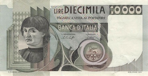 Italia italy 10000 lire - italia,