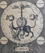 Gravure ésotérique XIXe