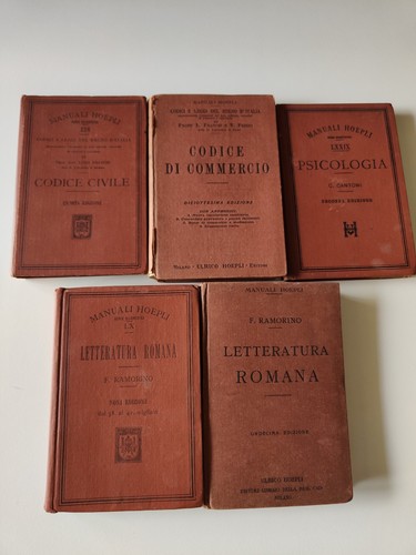 Lotto manuali hoepli - lotto,