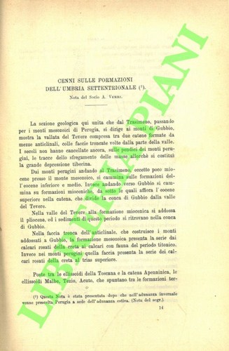 Verri cenni sulle - a.,