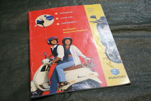 Vespa depliant catalogo