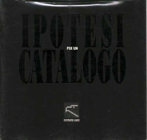 Ipotesi per catalogo - ipotesi,