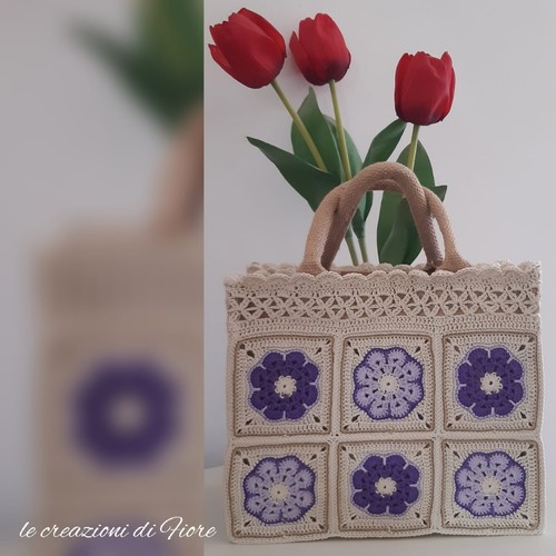 Borsa donna uncinetto