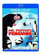 Mr. Popper's Penguins - Triple Play DVD Jim Carrey (2011)