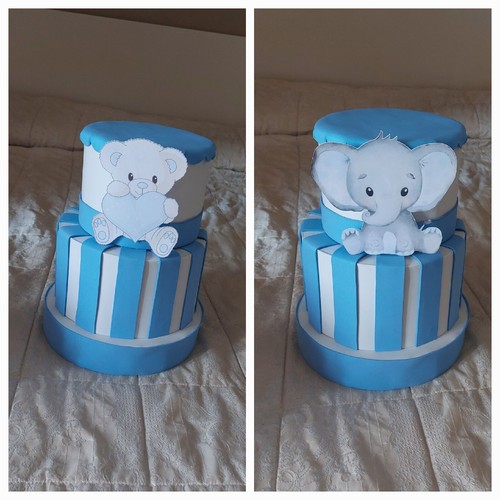 Torta scenografica battesimo - scenografica,