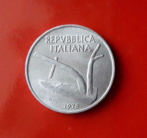 Lire 1978 errore - 10,