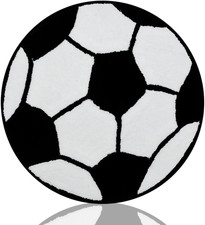 Rotondo Tappeto Da Calcio,Tappeto Da Calcio Rotondo per Bambini, Cerchio Teppich