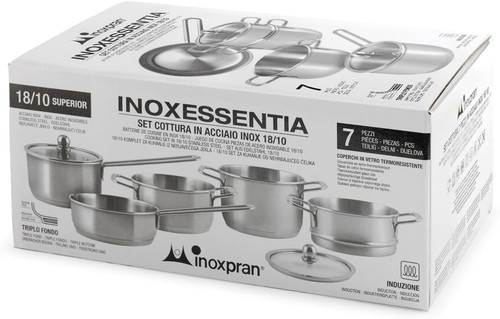 Batteria pentole 7 pezzi - batteria, pentole,