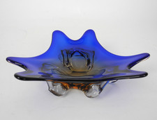 Centro Tavola Vetro blu Murano