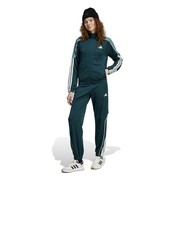  Tuta Intera Completa Tracksuit DONNA Adidas Stadium W Verde Bianco 