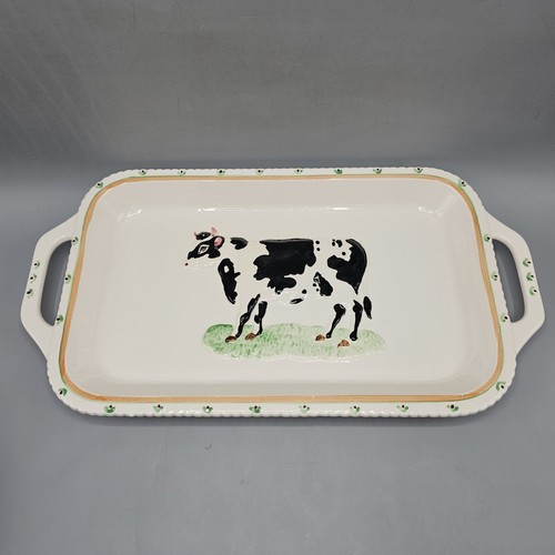 Servizio piatto mucca - , ceramica