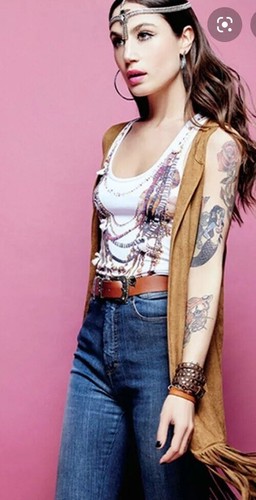 Denny rose gilet - denny,