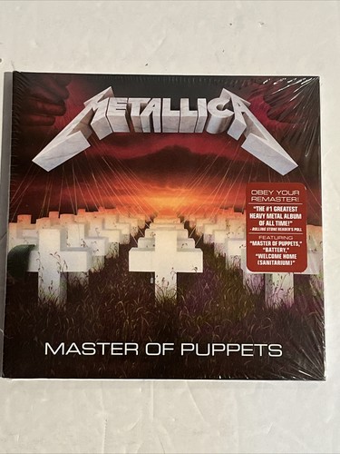 Metallica master puppets cd - master,