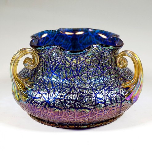 Loetz stile liberty vaso - loetz,