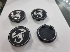Wheel logos 4x hub caps 50mm