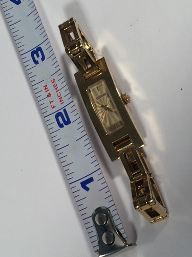 Vtg gucci womens gold tone - womens,