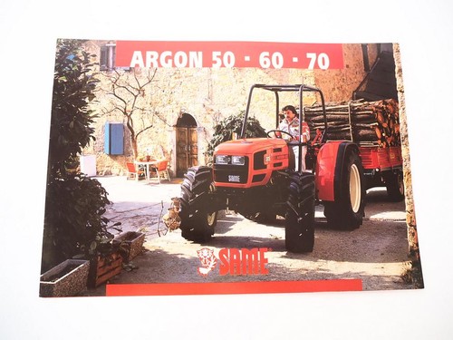 Brochure originale same argon - brochure,