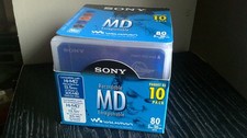 10 Minidisc Sony Color