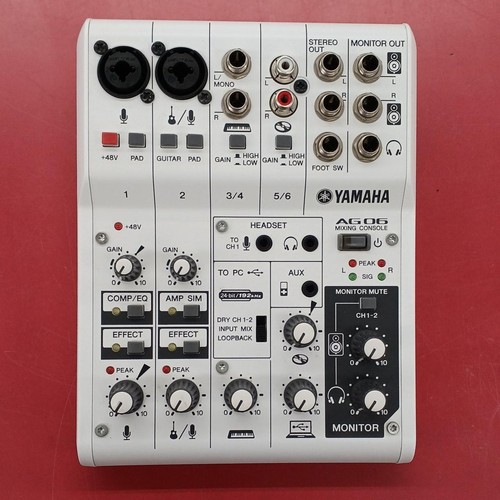 Yamaha ag06 interfaccia mixer - yamaha,