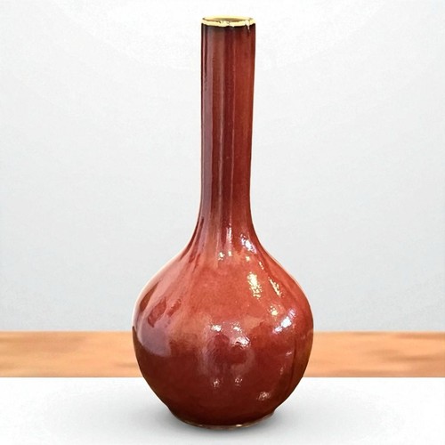 Vaso cinese smaltato rosso - cinese,,