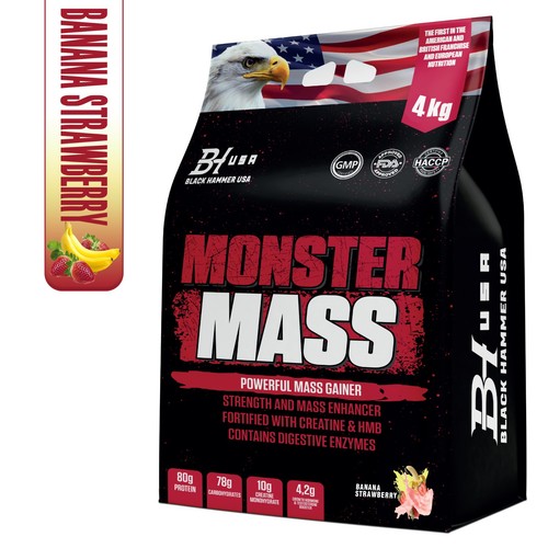 Monster mass gainer kg - gainer,