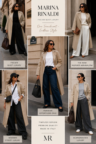 Marina rinaldi trench - trench, cappotto