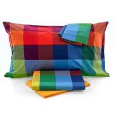 Completo Copripiumino GABEL Wilson Multicolor 2 piazze Matrimoniale 100% cotone