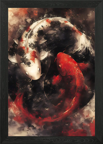 Quadro yin yang - quadro,