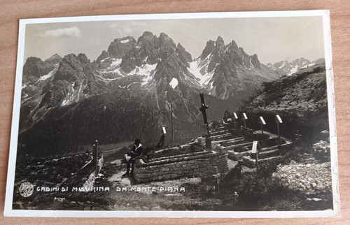 Cartolina italia dolomiti - cartolina,