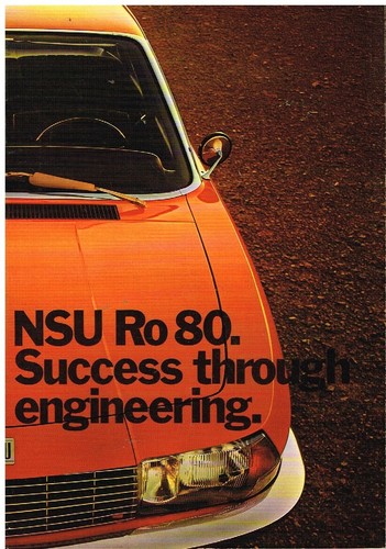 Nsu ro80 berlina originale - nsu,