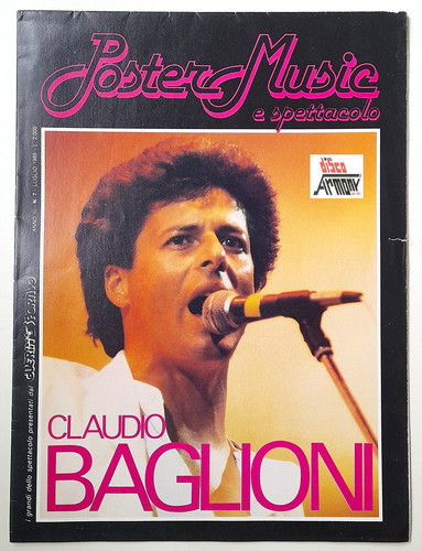 Claudio baglioni poster - baglioni,