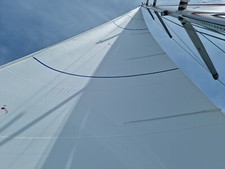 Fiocco 30m^2 dacron taglio incrociato realizzato per Beneteau First 36,7 