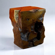 Tavolino in radica 40 cm legno