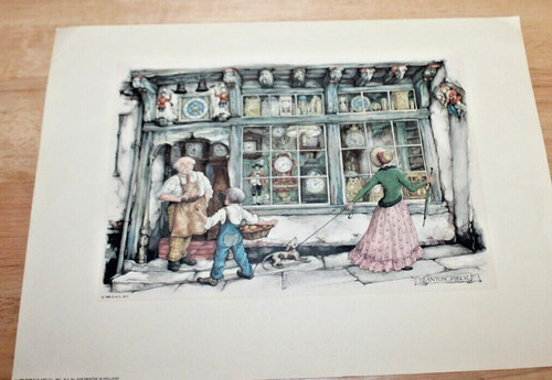 Anton pieck stampa - anton, olandese