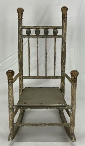 Antica sedia dondolo bambino - sedia,