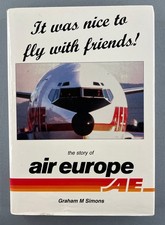 Air Europe Airline Book It Was Nice to Fly With Friends Intasun ILG 737 757 MD83