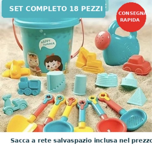 Set giochi spiaggia - spiaggia, bambini