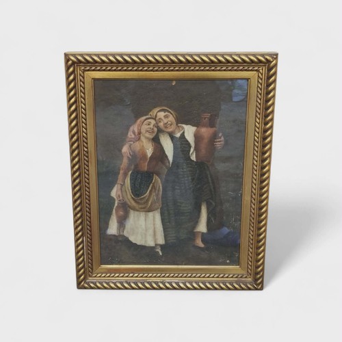Antico xix sec quadro dipinto - sec,