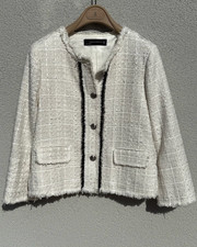 ZARA Giacca Tweed Blazer Donna