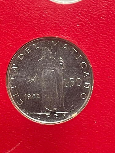 Moneta vaticano lire 1962 - vaticano, 50