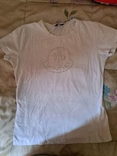 T-shirt Moncler Bimba 11/12 Anni Usato Buono Stato HA Una Piccola Macchia Da Tra