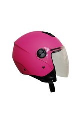 Casco jet DF34 DIEFFE fucsia